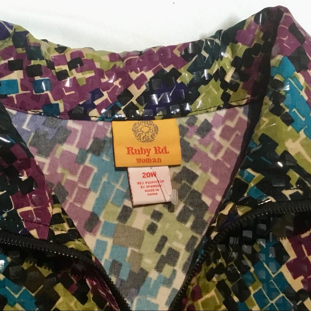 Ruby Rd  Full Zip Jacket 20W - Picture 7 of 8